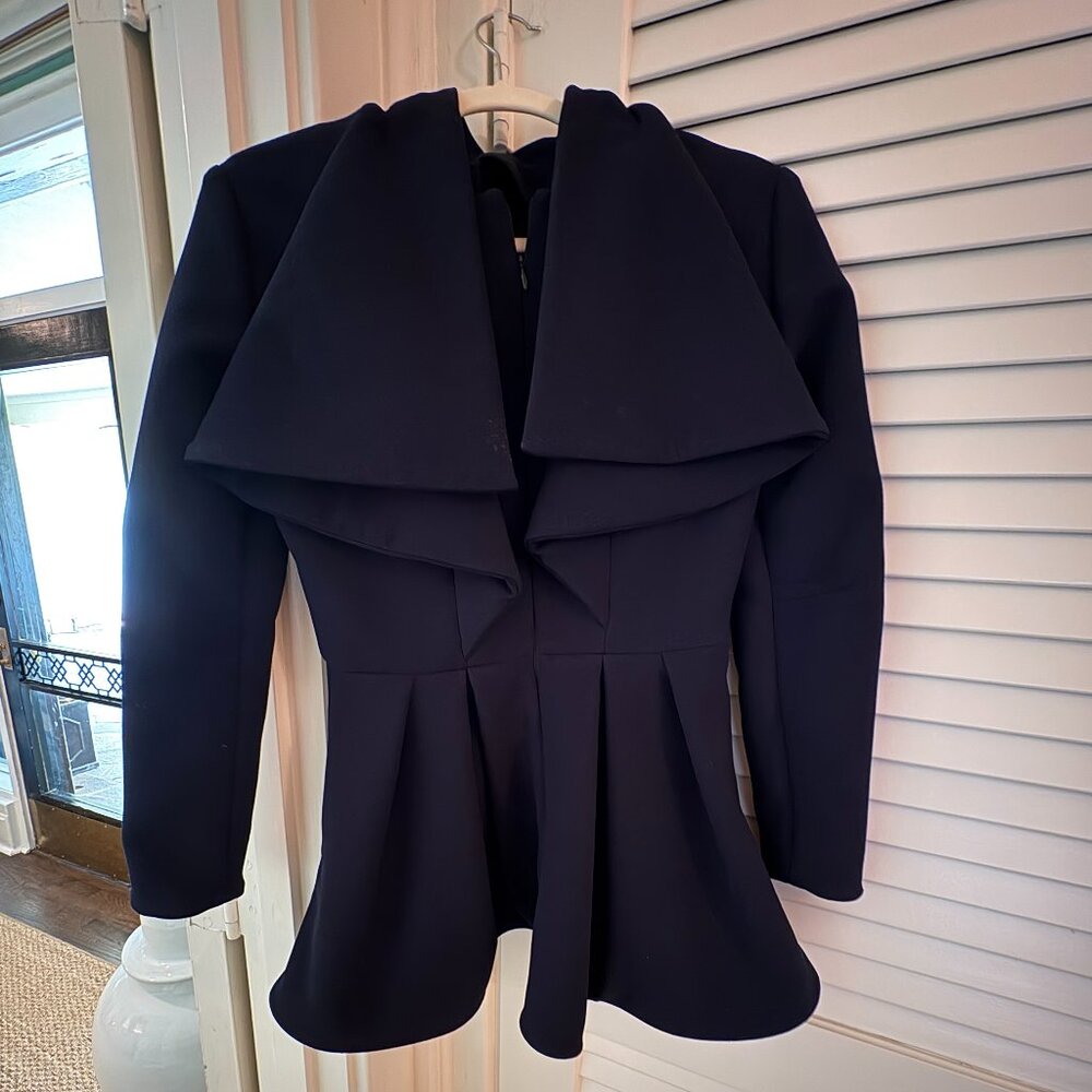 Tish Cox Stacie top size xs NWT Navy blue